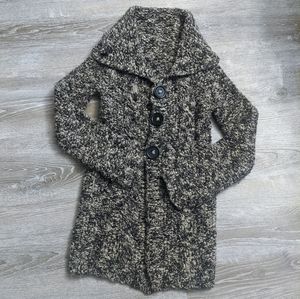 Free people chunky sweater coat